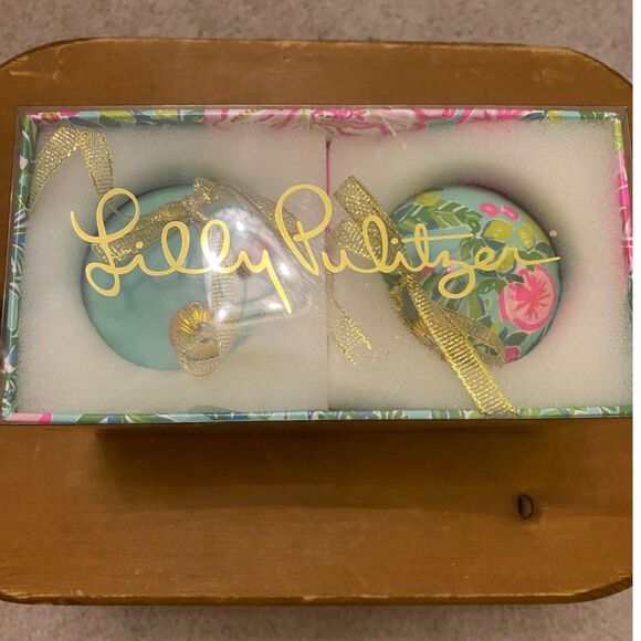 Lilly Pulitzer Christmas Ornaments